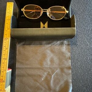 Stylish Gold Sunglasses by MVMT